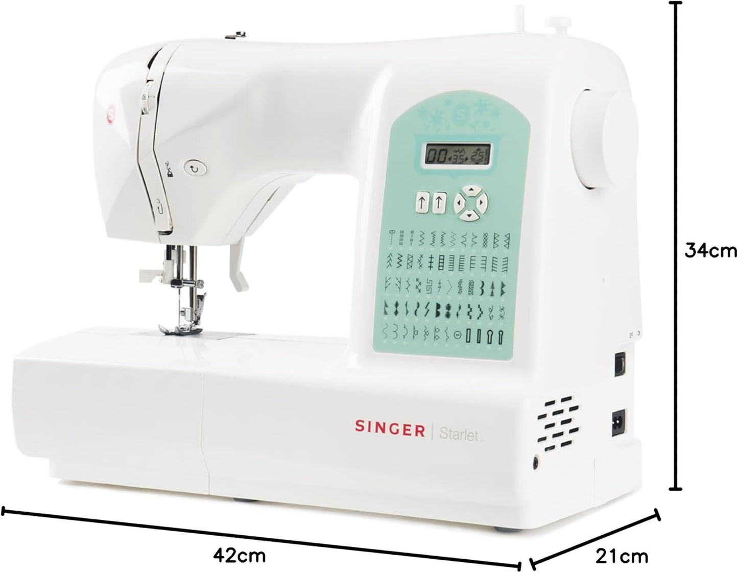 Singer Starlet 6660 - Macchina per cucire computerizzata