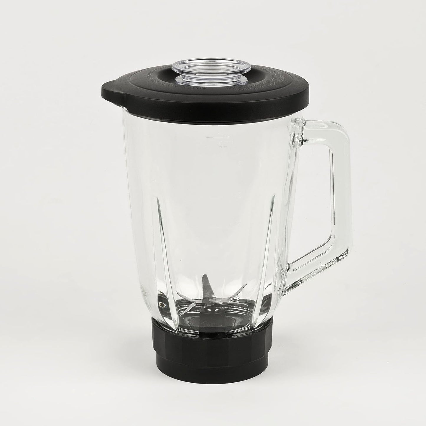 G3 Ferrari G20165 Frullatore "Turbine", 1,5 Litri, 1300 W, Bicchiere in Vetro, 6 Lame, Velocità Variabile, Pulse, Corpo INOX