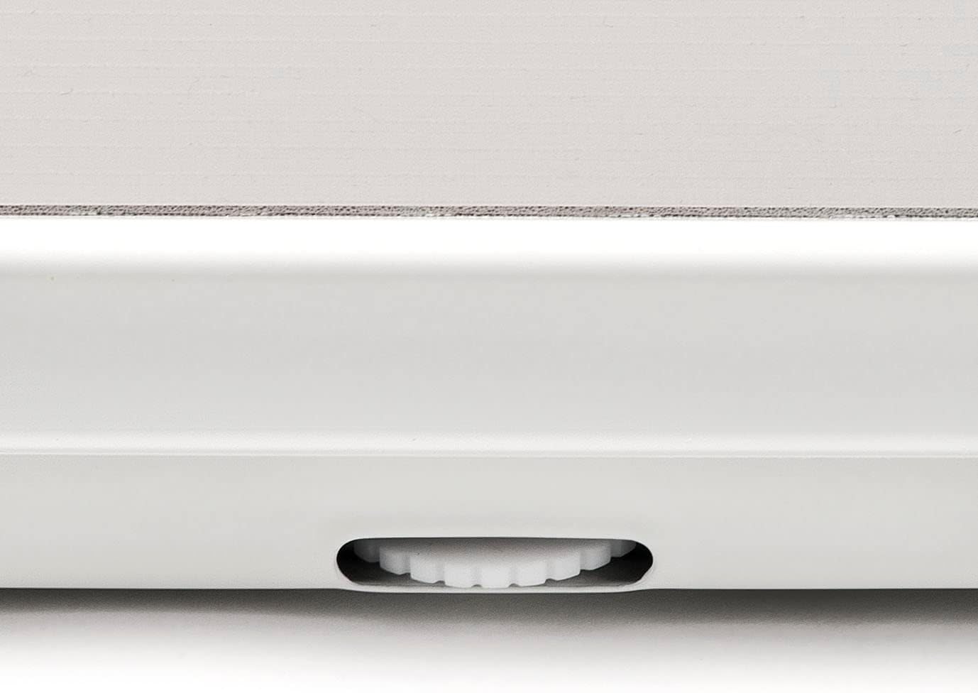 G3 Ferrari G30048 Bilancia pesapersone meccanica, Pesapersona Meccanica, 130 kg, Divisione di pesatura 1 kg, Pedana antiscivolo, Facile lettura, Design vintage, Grigio