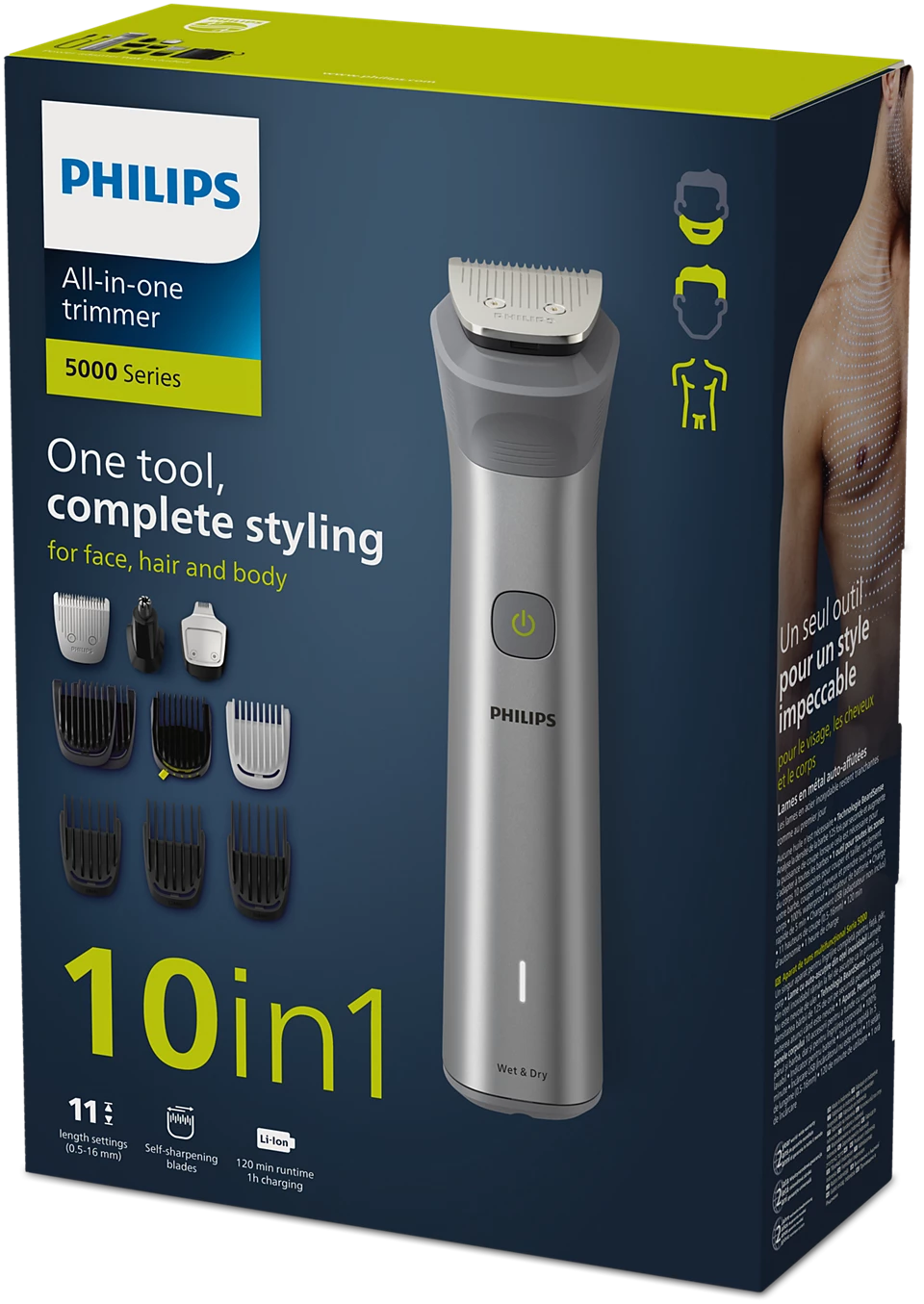 Rasoio+ Regolabarba Philips 9 In 1 MG5920/15