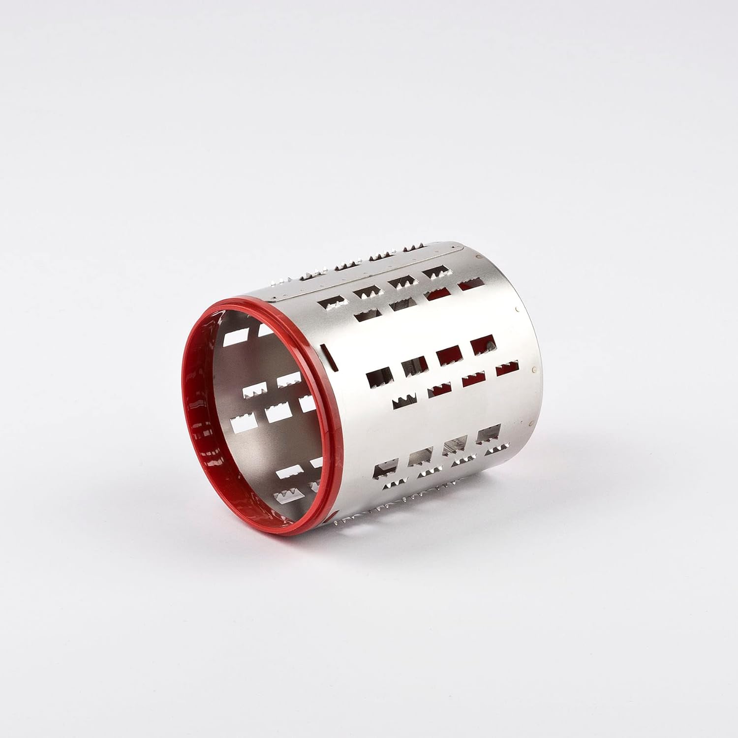 G3 Ferrari G20133 Parmino Chef Grattugia e Affettaverdure Elettrico, 240 W, 4 rulli INOX di taglio intercambiabili, Comoda maniglia, Completamente smontabile, Plastica, Bianco/Rosso