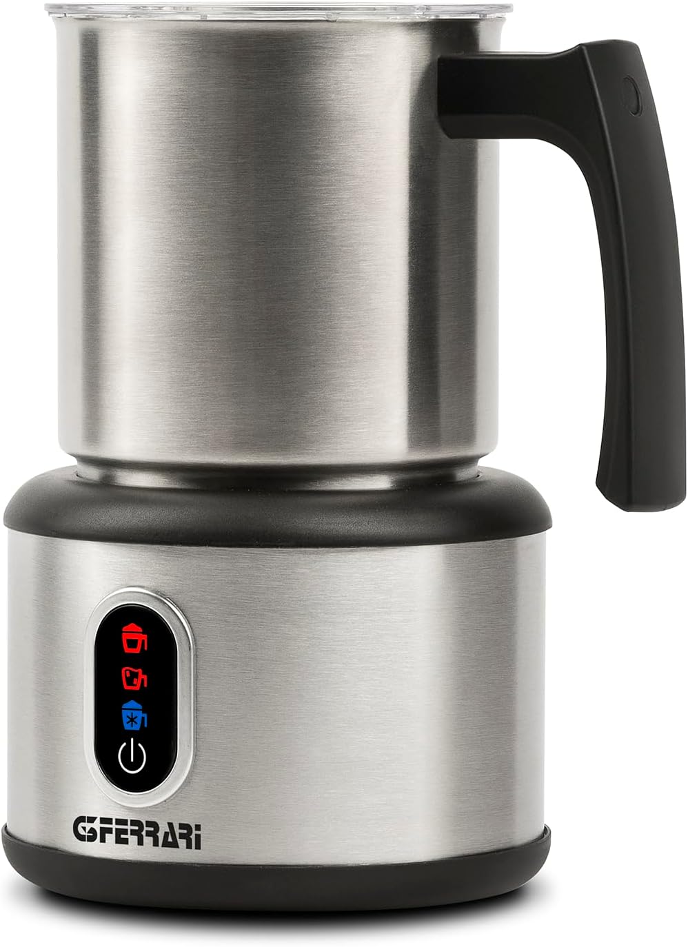 G3 Ferrari G10198 "Choco-Lat" Montalatte con bicchiere INOX staccabile, 600, Capacità 250 ml, 3 funzioni, Cappuccinatore, Touch screen, Facile pulizia, Spegnimento automatico