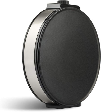 G3 Ferrari G10098 Profi- Crepe Crepiera Elettrica 1200W, Piastra da 30 cm in Inox, Rivestimento Antiaderente, Temperatura Regolabile, Spatola e Paletta in Legno Incluse