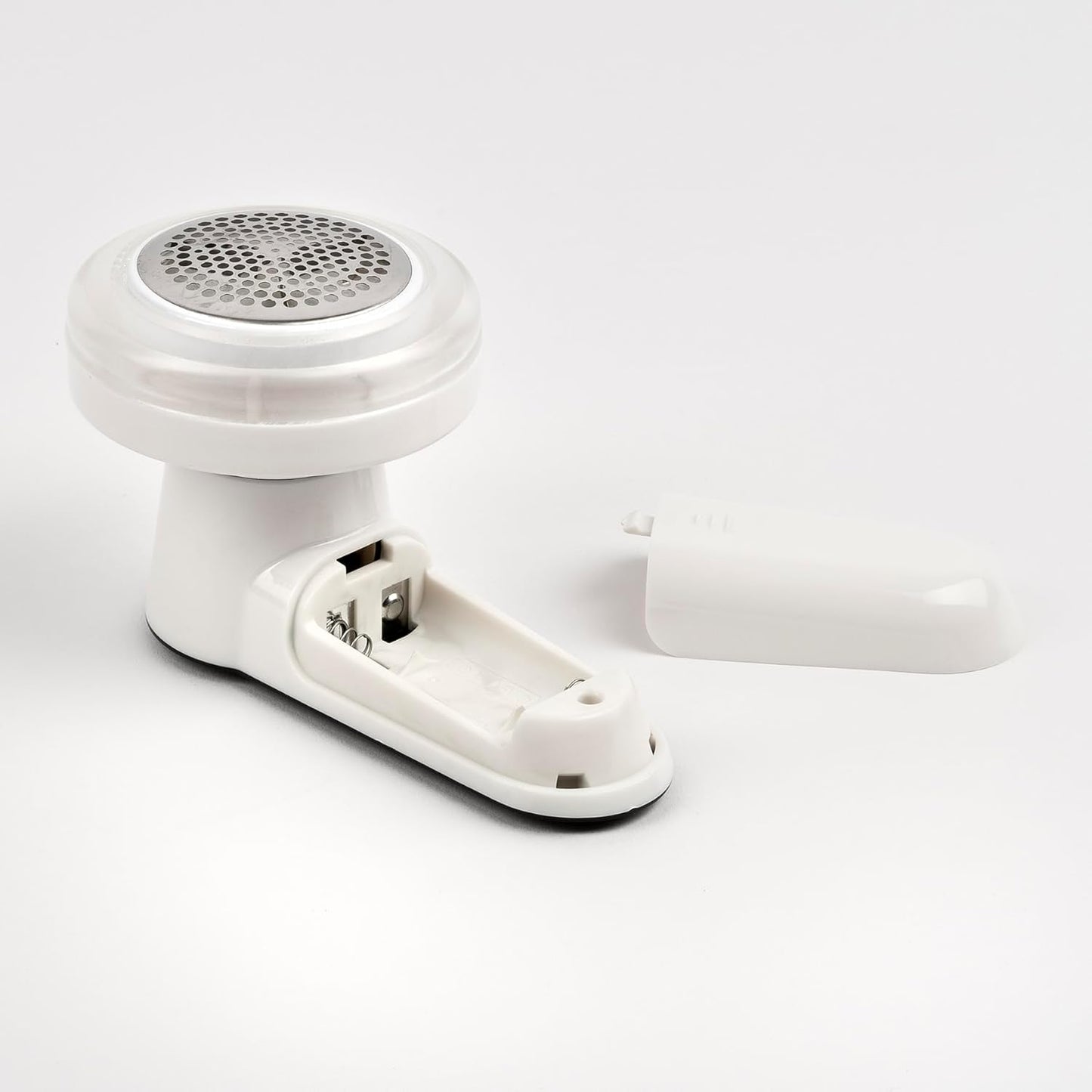 G3 Ferrari G40022 Levapelucchi "Pillo", Griglia 50mm, 3 Lame INOX con Dispositivo di Sicurezza, Facile da svuotare, Bianco