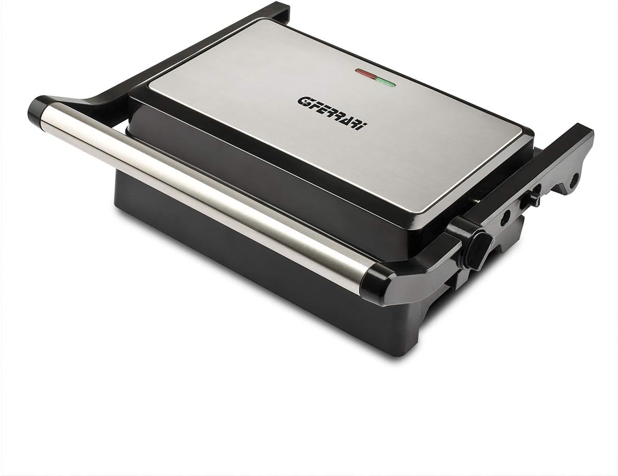 G3 Ferrari G10126 ardòr Bistecchiera Compatta, Nero; 1500 Watt