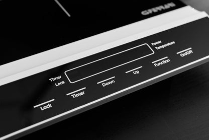 G3 Ferrari G10137 Dinamiko Piastra ad Induzione, 1800 W, Design Slim, Regolazione temperatura, Timer 3 ore, Vetro, Comandi Soft-touch