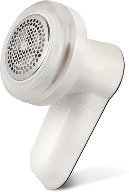 G3 Ferrari G40022 Levapelucchi "Pillo", Griglia 50mm, 3 Lame INOX con Dispositivo di Sicurezza, Facile da svuotare, Bianco