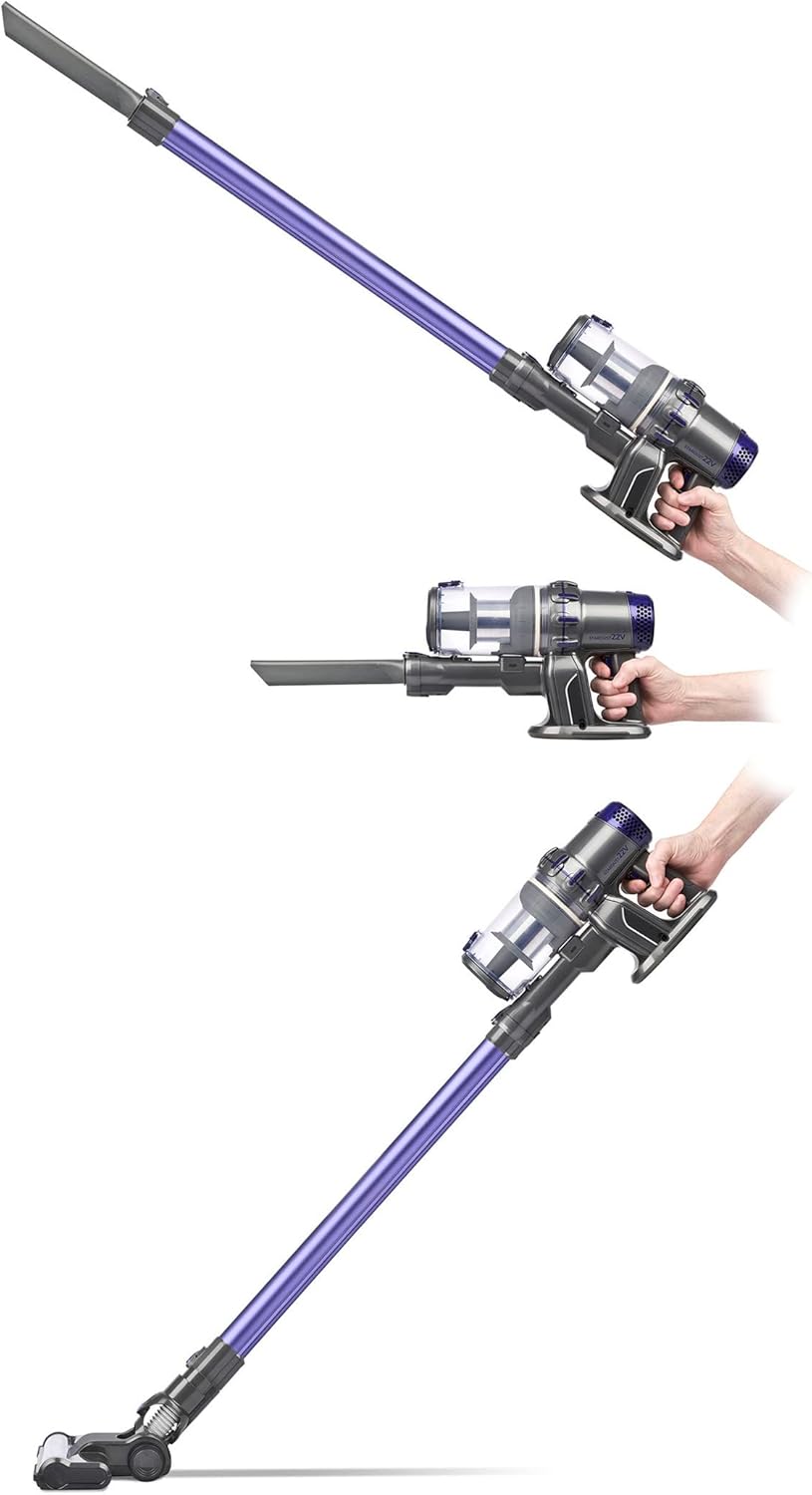 G3 Ferrari G3Ferrari G90023 Stardust 22V G9002300, Scopa Elettrica Ricaricabile, Viola, 120 W