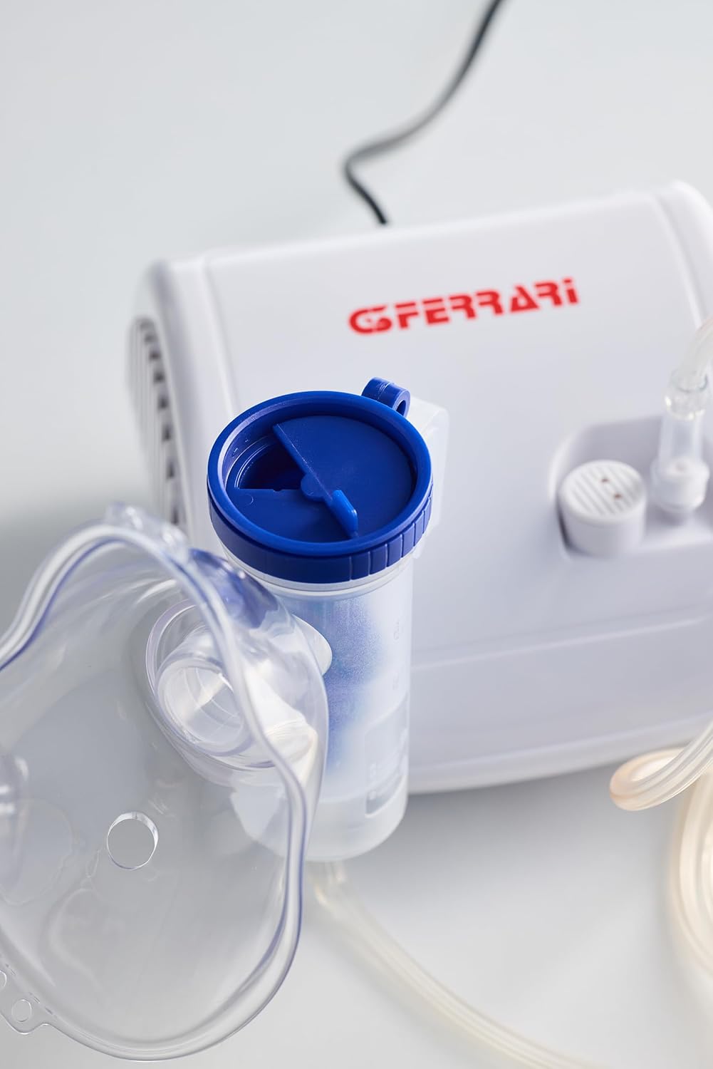 G3 Ferrari G30056 Macchina per Aereosol, senza olio, compressore, 12-14,5 Psi, 8-10 l/min, Bianco