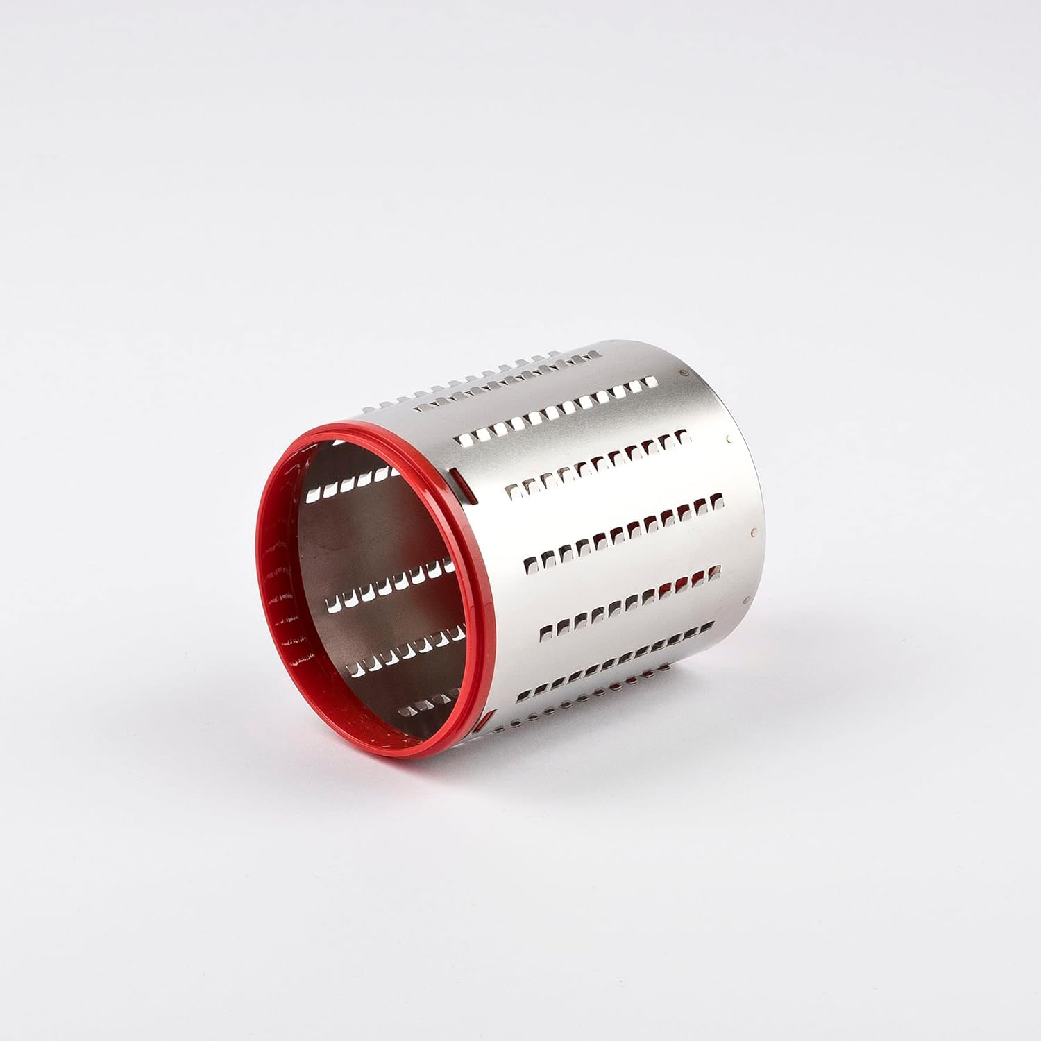 G3 Ferrari G20133 Parmino Chef Grattugia e Affettaverdure Elettrico, 240 W, 4 rulli INOX di taglio intercambiabili, Comoda maniglia, Completamente smontabile, Plastica, Bianco/Rosso