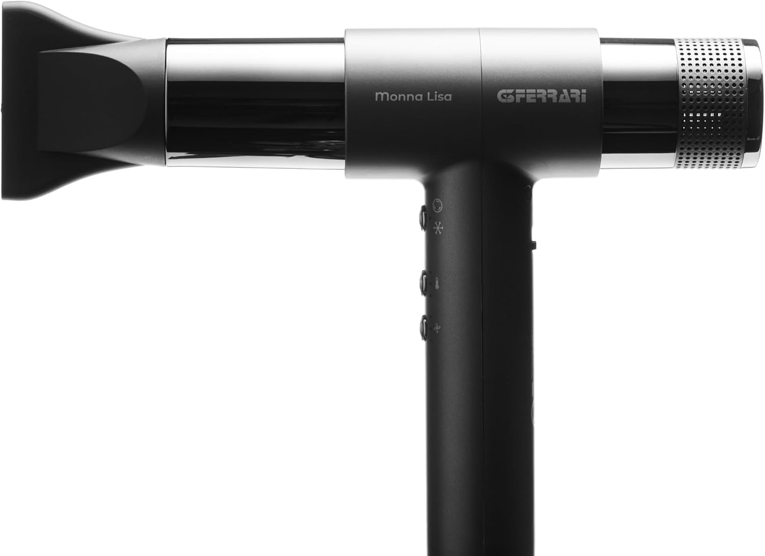 G3 Ferrari G30061 Monna Lisa Asciugacapelli Brushless Professionale, Motore BLDC, 2000 W, 3 Velocità, Funzione Ionic Oxy-active, 110.000 RPM, Diffusore, Concentratore e 2 Coni Wave Design