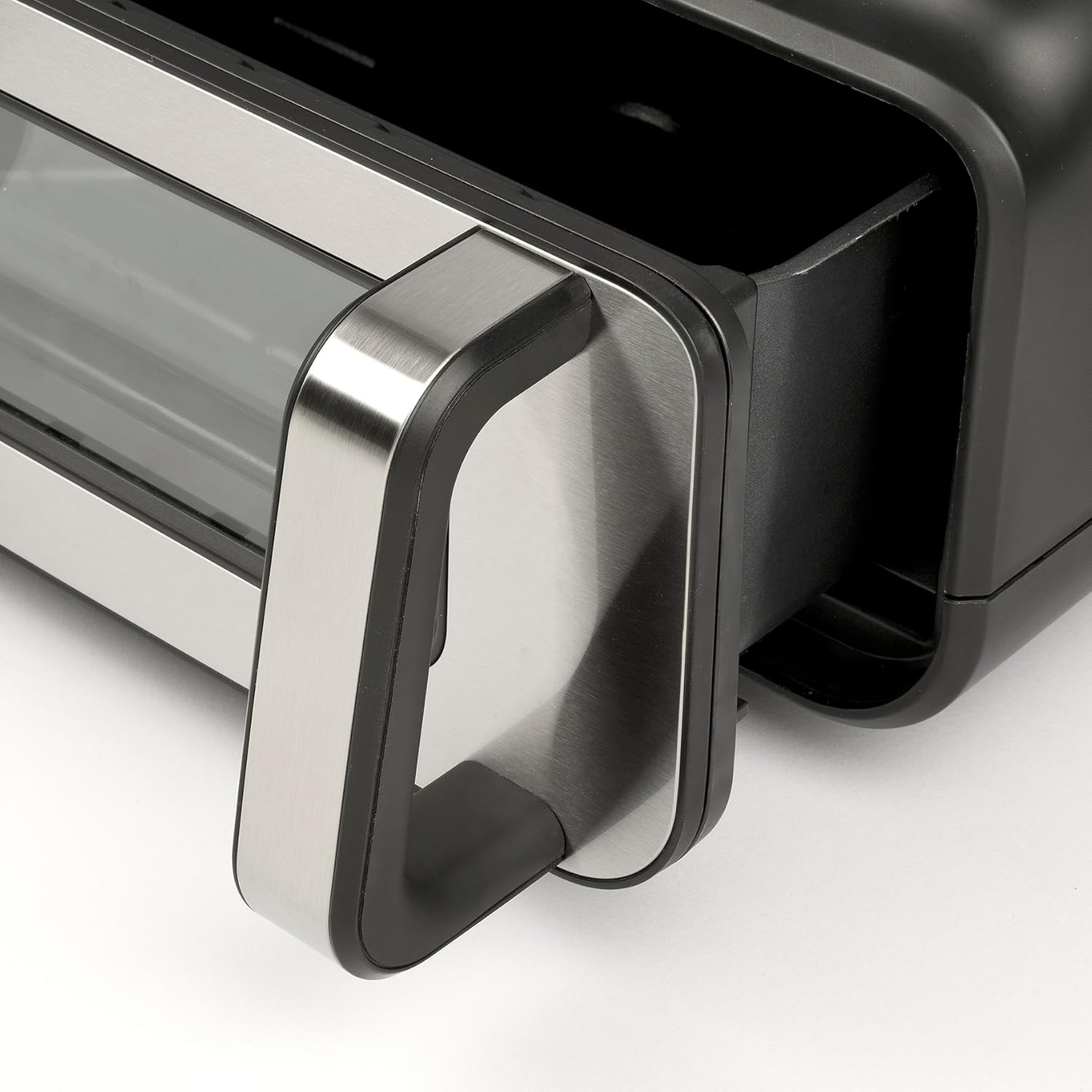 G3 Ferrari G10181 Friggitrice e griglia ad Aria BBQ, 2000W, 10 Litri XXL, 8 Programmi, Multifunzione, Barbecue Smokeless, BPA PFOA Safe, Accessori e Ricettario inclusi, Timer, Nero/Grigio Argento