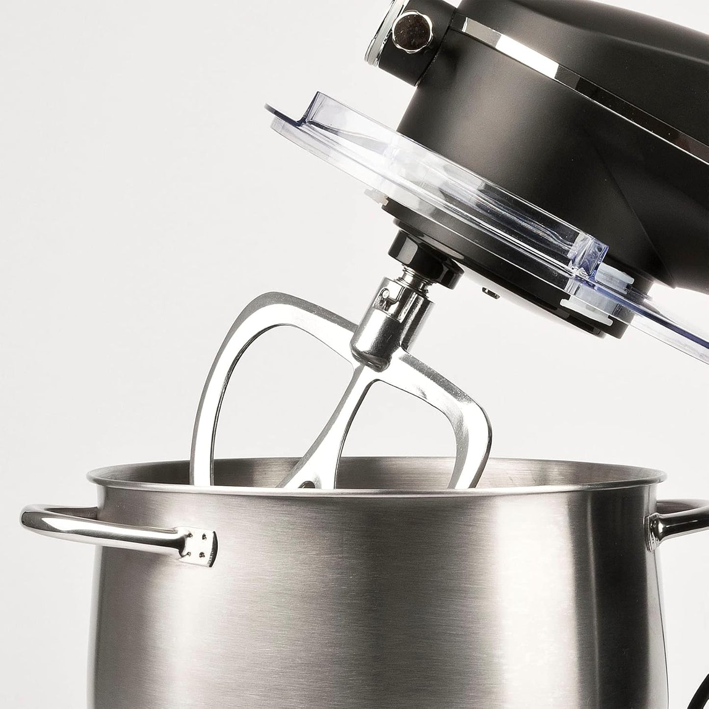 G3 Ferrari G20137 Pastaio Elegance Impastatrice Planetaria a Presa Diretta, 2300 W Max, 8 Litri, Corpo in metallo, 10 Velocità, Display touch screen, Contenitore 8L in Acciaio Inox, Accessori inclusi