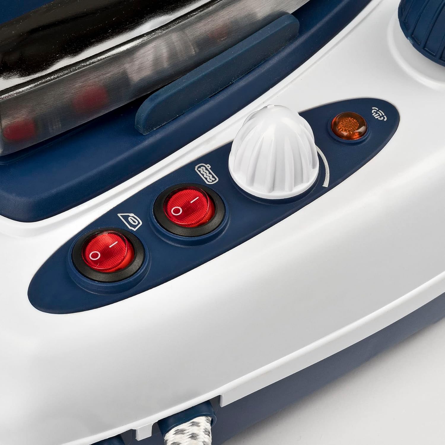 G3 Ferrari G40019 Getto-VAP Sistema Stirante Professionale, 2000 W, Serbatoio 700cc, 3 Bar pressione, Termostato regolabile, Accensione separata ferro/caldaia, Blu/Bianco