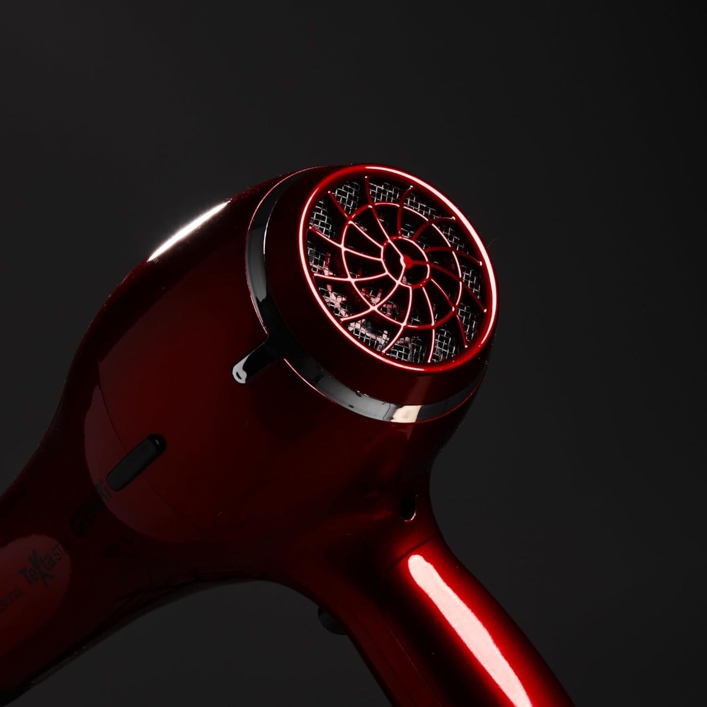 G3 Ferrari G30034 Texta Star Asciugacapelli, 2100W, Motore professionale AC, 2 Velocità, 3 Temperature, Cool Shot, Diffusore, Rosso