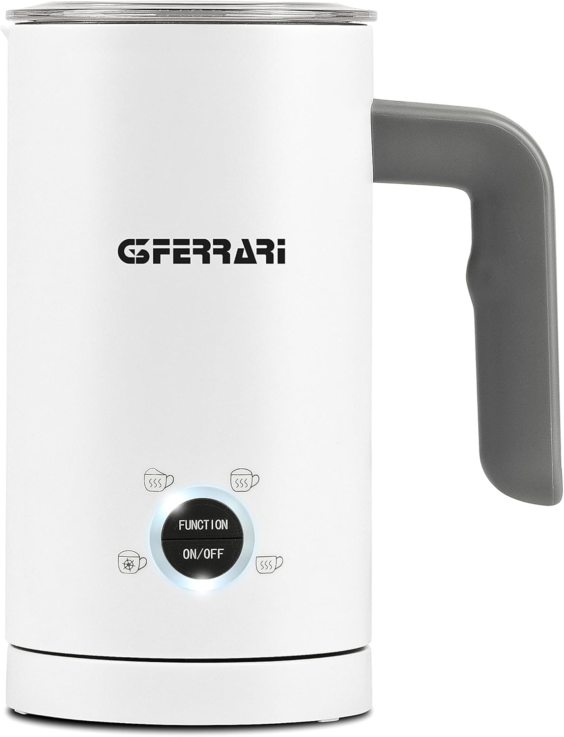 G3 Ferrari G10173 Montalatte Montante, 500 Watt, 300 ml, 4 Funzioni, Bianco
