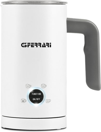 G3 Ferrari G10173 Montalatte Montante, 500 Watt, 300 ml, 4 Funzioni, Bianco