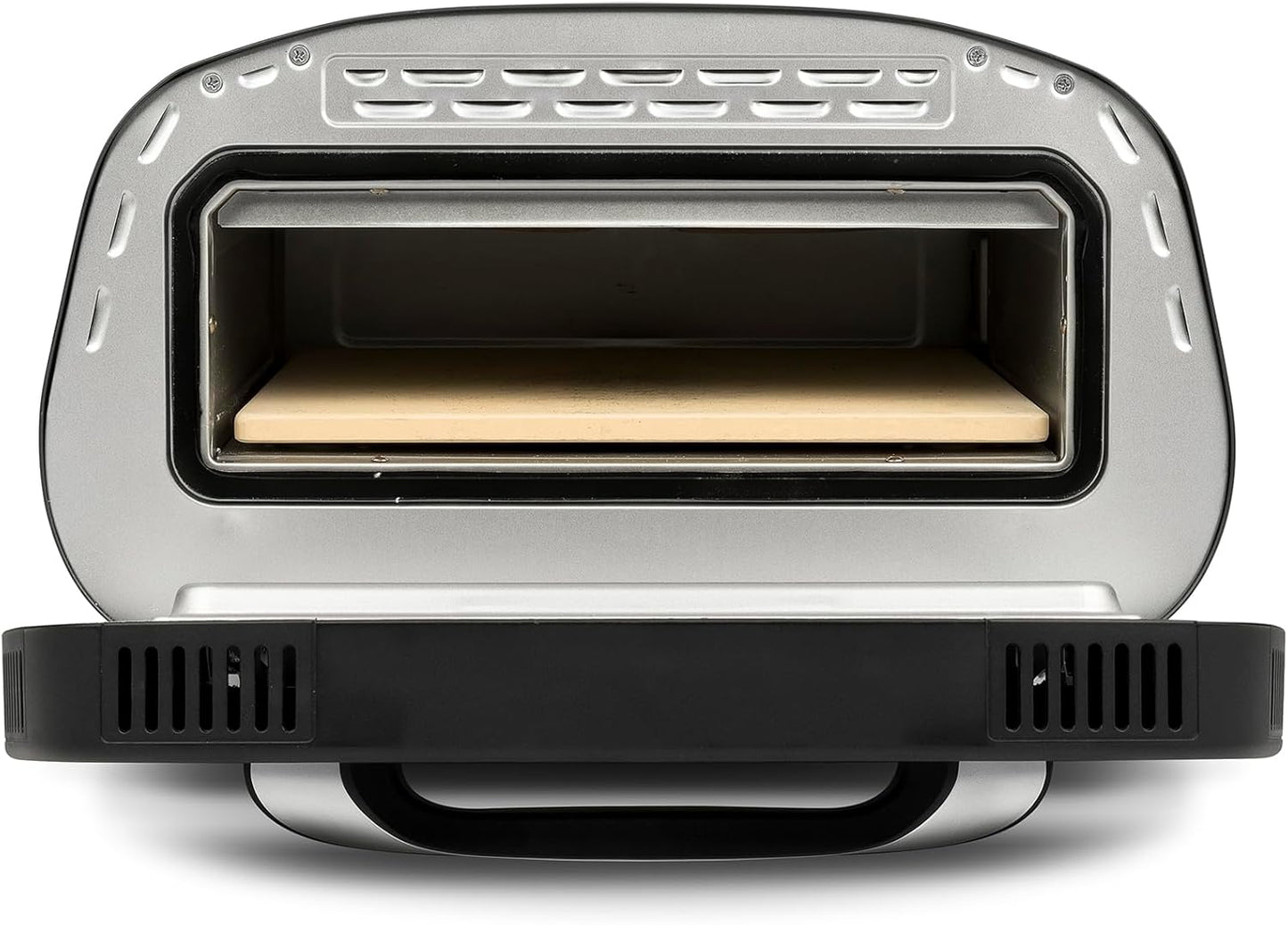 G3 Ferrari G10186 "Pronto Pizza 2 Minuti", 1700 W, Raggiunge fino i 430°C, Pareti fredde, Cottura in 2 minuti, Display digitale, 8 programmi, Pietra refrattaria, Accessori e Ricettari inclusi, Nero