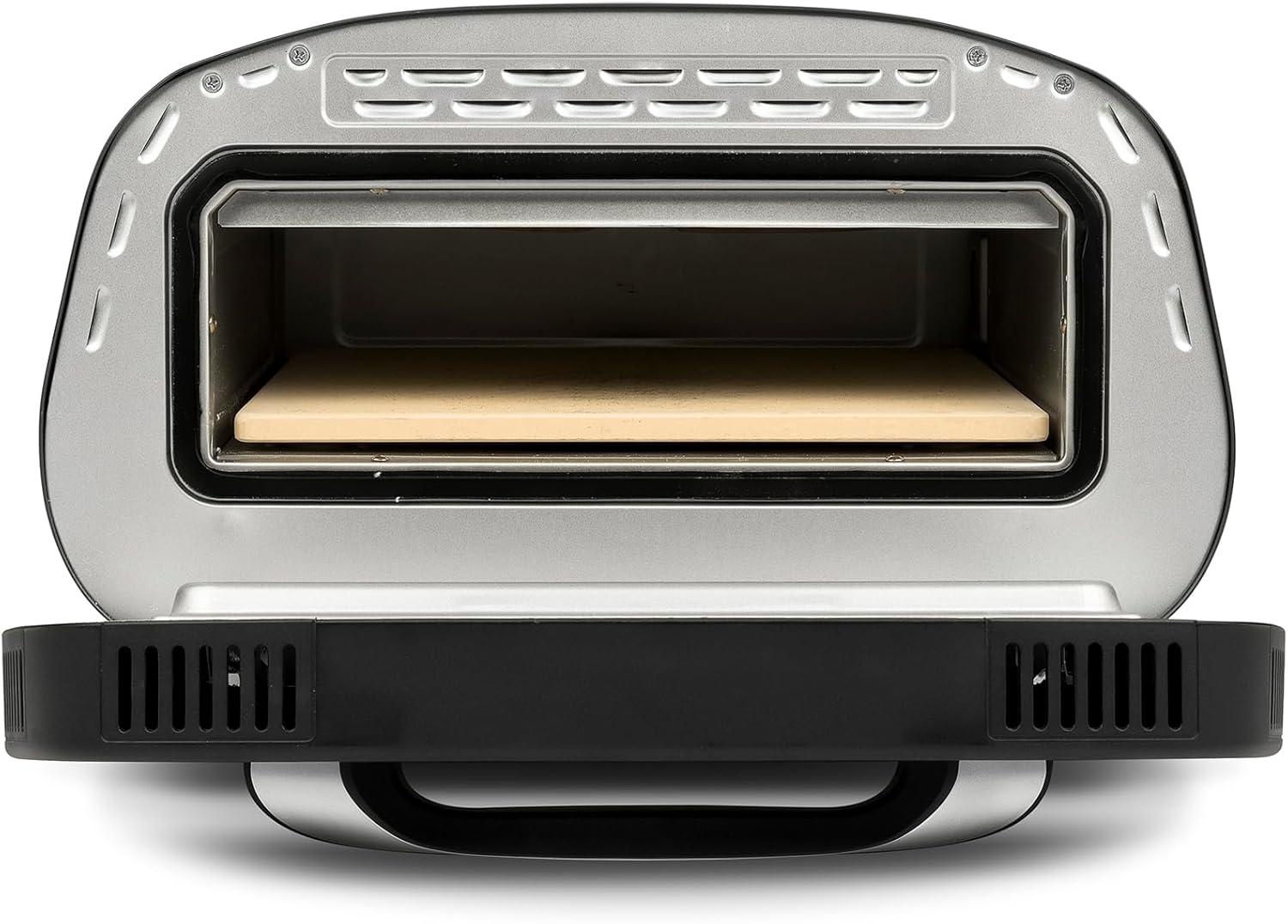 G3 Ferrari G10186 "Pronto Pizza 2 Minuti", 1700 W, Raggiunge fino i 430°C, Pareti fredde, Cottura in 2 minuti, Display digitale, 8 programmi, Pietra refrattaria, Accessori e Ricettari inclusi, Nero