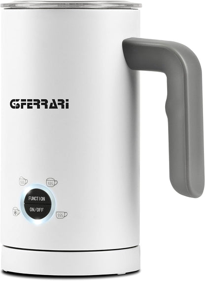 G3 Ferrari G10173 Montalatte Montante, 500 Watt, 300 ml, 4 Funzioni, Bianco