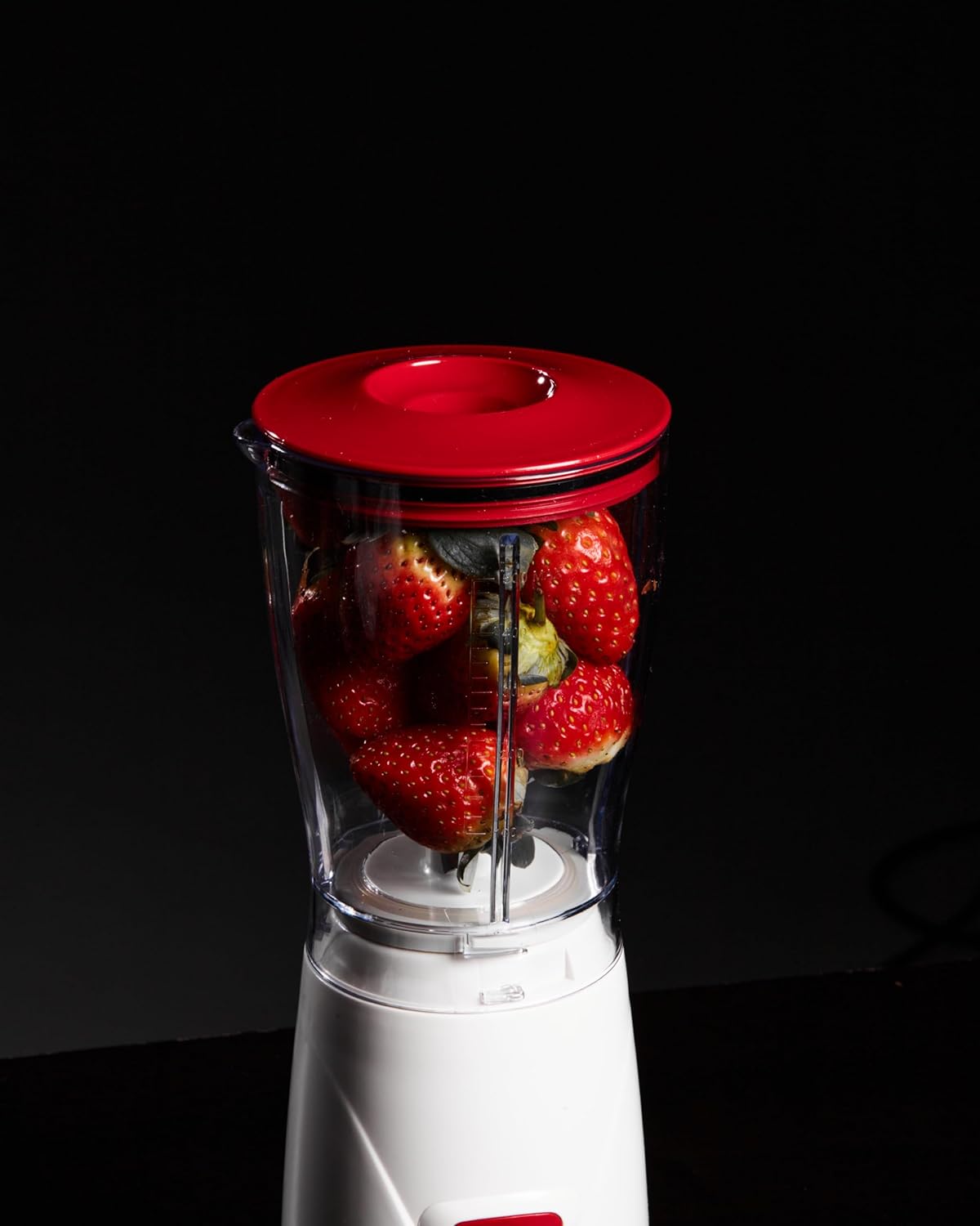 G3 Ferrari G20073 Frullatore, 170 Watt, Capacità 500cc, Funzione Pulse, Lame in acciaio Inox, Bianco/Rosso