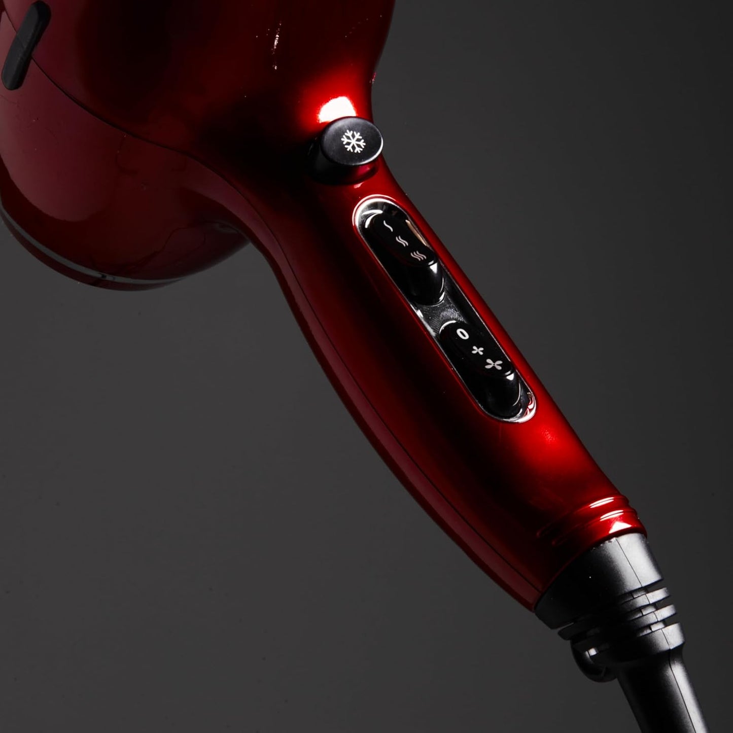 G3 Ferrari G30034 Texta Star Asciugacapelli, 2100W, Motore professionale AC, 2 Velocità, 3 Temperature, Cool Shot, Diffusore, Rosso