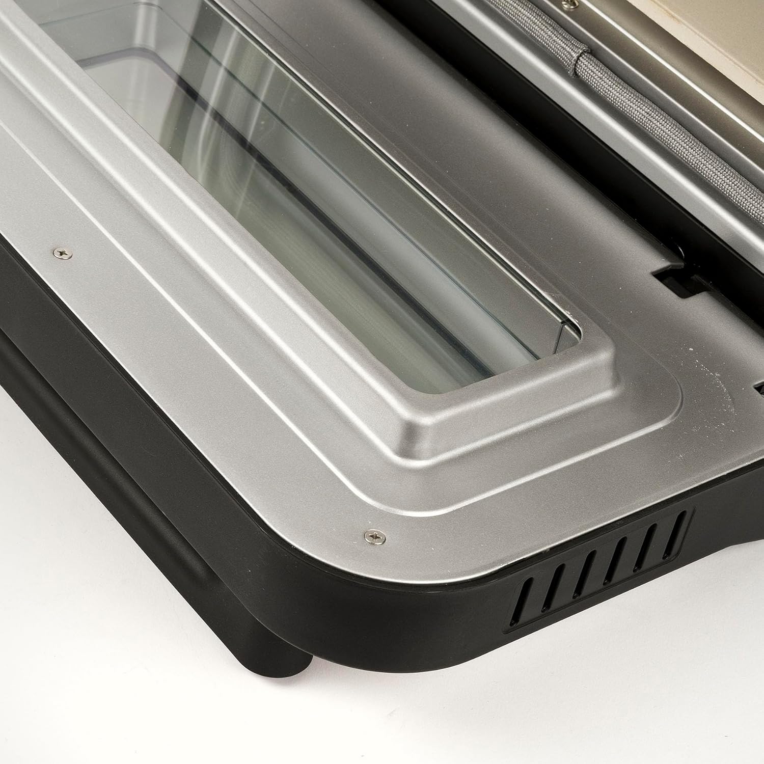 G3 Ferrari G10204 Pizza Pro 2 Minuti, 1700 W, Raggiunge fino 450°C, Pareti fredde,Cottura in 2 minuti, Display digitale con 6 programmi, Pietra refrattaria, Accessori e ricettario inclusi, Grigio/Inox