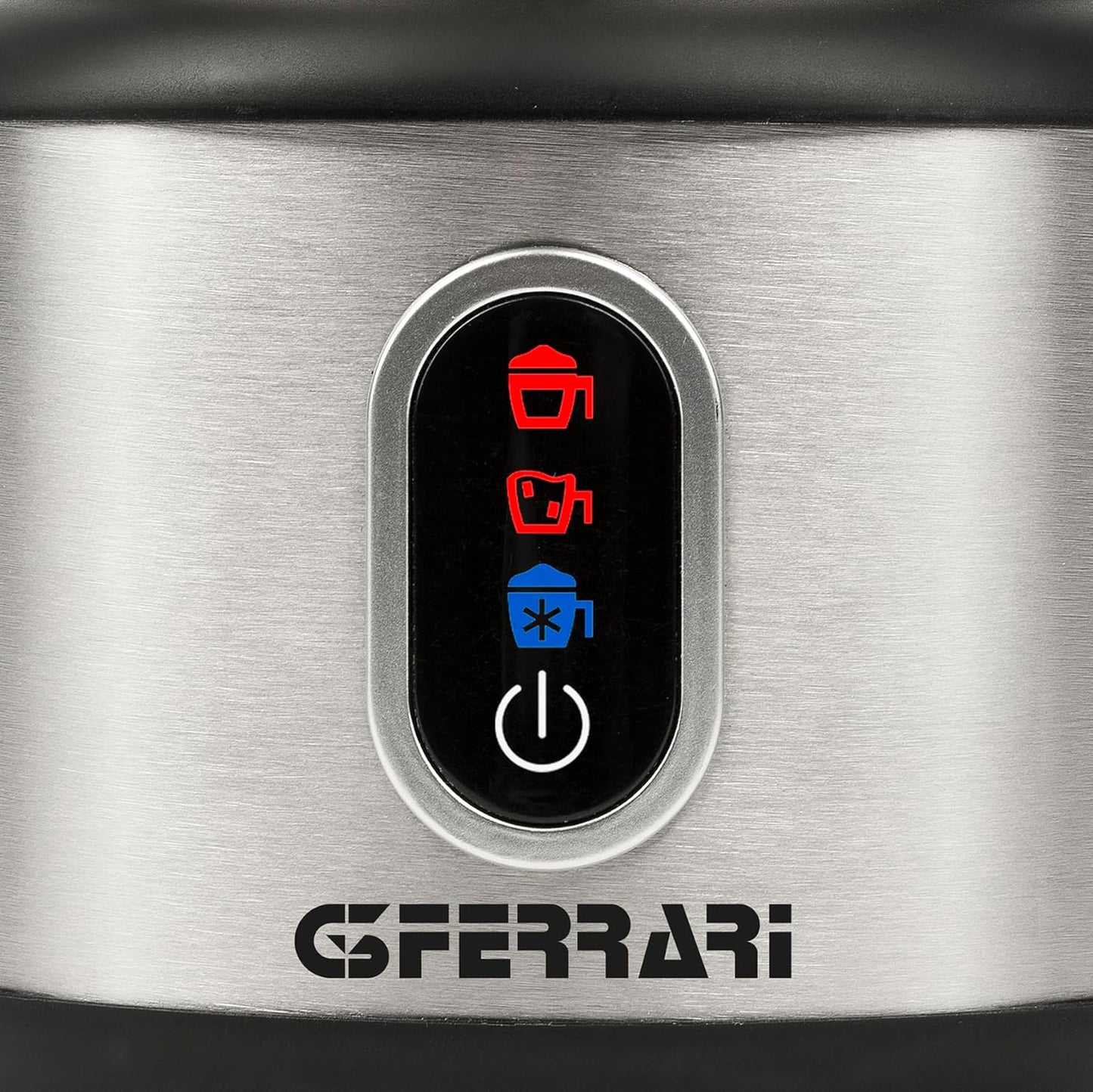 G3 Ferrari G10198 "Choco-Lat" Montalatte con bicchiere INOX staccabile, 600, Capacità 250 ml, 3 funzioni, Cappuccinatore, Touch screen, Facile pulizia, Spegnimento automatico