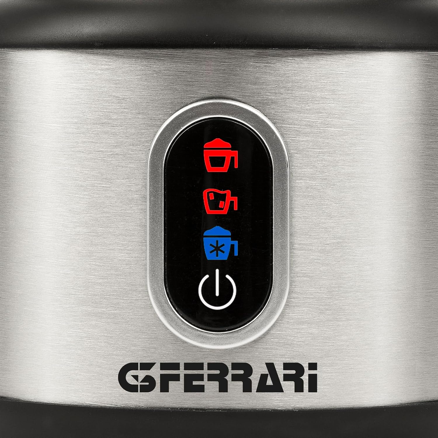G3 Ferrari G10198 "Choco-Lat" Montalatte con bicchiere INOX staccabile, 600, Capacità 250 ml, 3 funzioni, Cappuccinatore, Touch screen, Facile pulizia, Spegnimento automatico