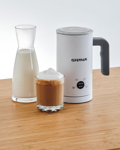 G3 Ferrari G10173 Montalatte Montante, 500 Watt, 300 ml, 4 Funzioni, Bianco