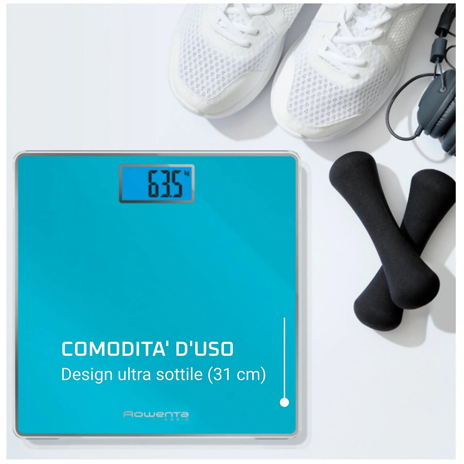 Bilancia pesapersone digitale Rowenta BS1503V0/JFO